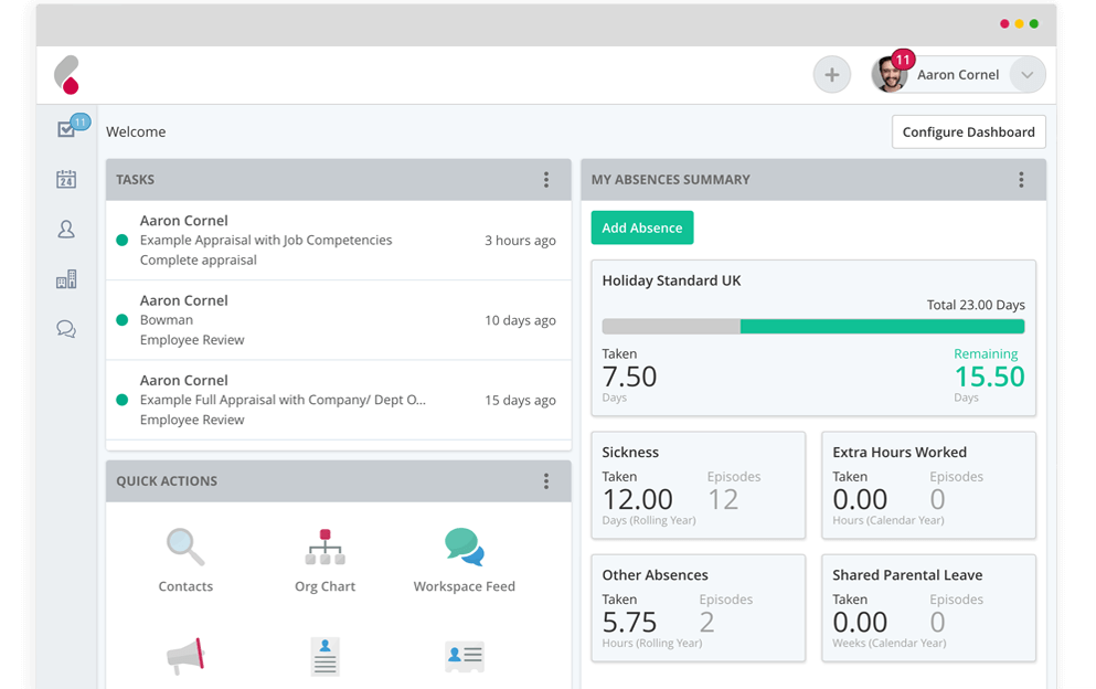 Manager & Employee SelfService Secure & Intuitive Cezanne HR