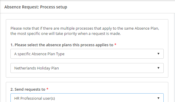 Intelligent workflows in Cezanne HR