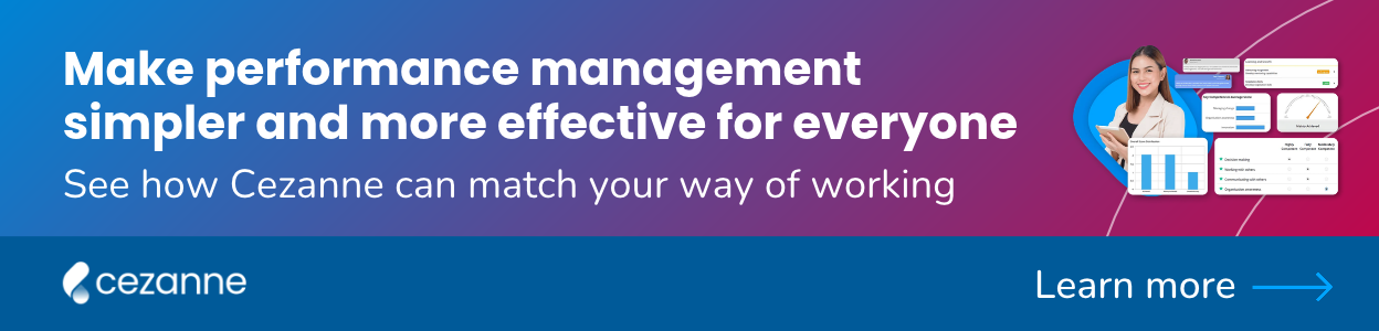 Learn more about Cezanne's Performance Management Software here