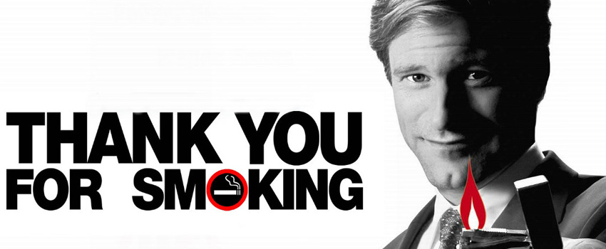 Filme Obrigado por fumar | Filmes motivadores para ter sucesso na vida profissional