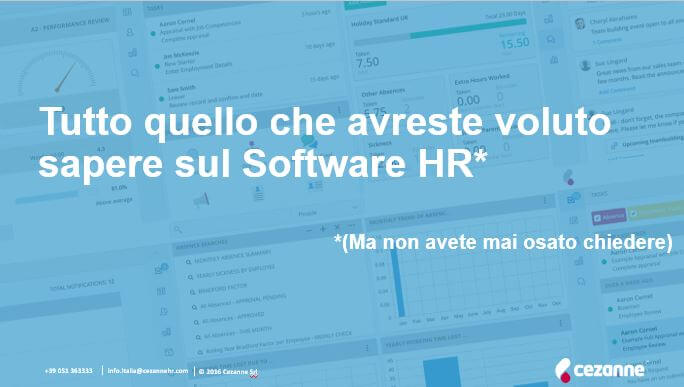 Tutto quello che avreste voluto sapere sul software Risorse Umane