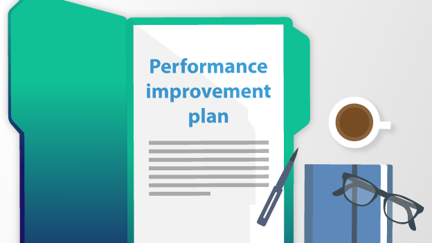 Illustration of performance improvement plan