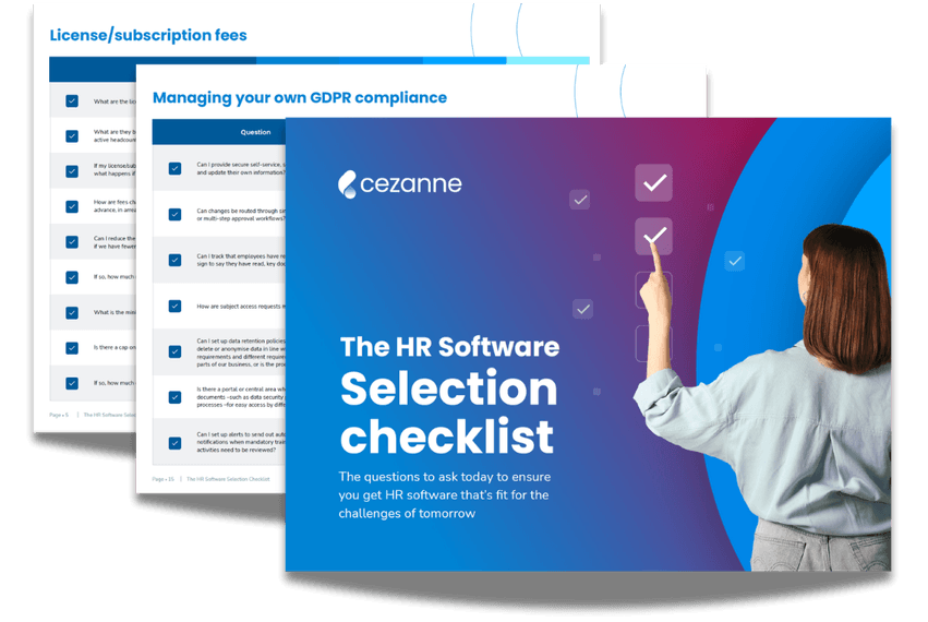 The HR SOftware Selection Checklist