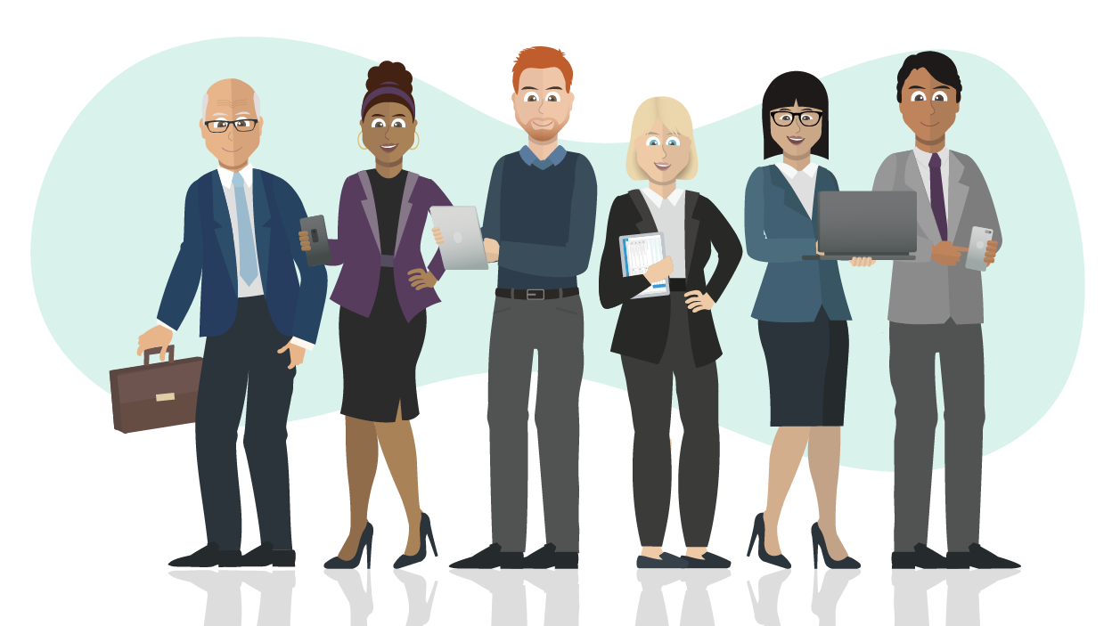 HR diversity illustration