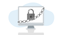 cybersecurity lock computer