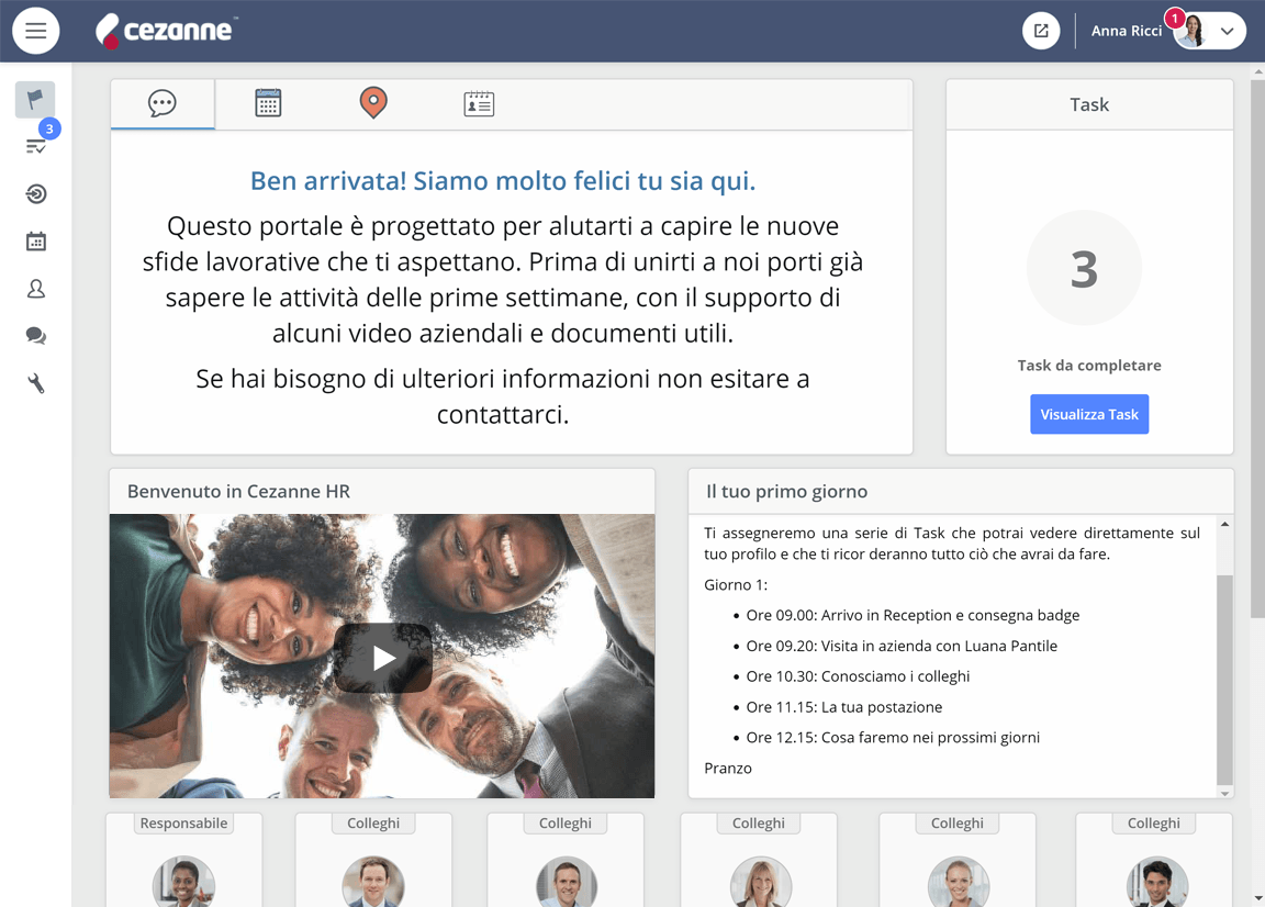 gestione onboarding e processi aziendali