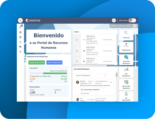 GHMS, spanish translated welcome portal