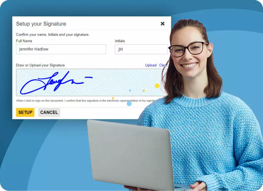 e-signature document