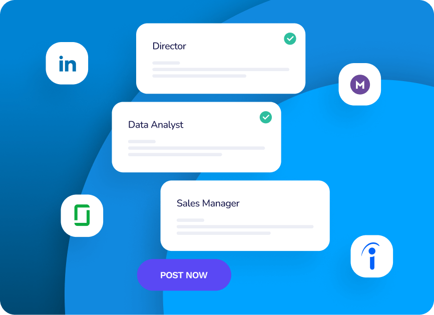 The Job Board Multi-Posting feature simplifies all aspects of candidate attraction and hiring.
