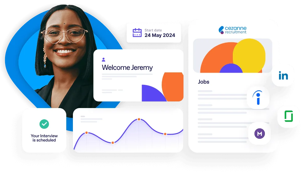 Cezanne recruitment banner screenshots