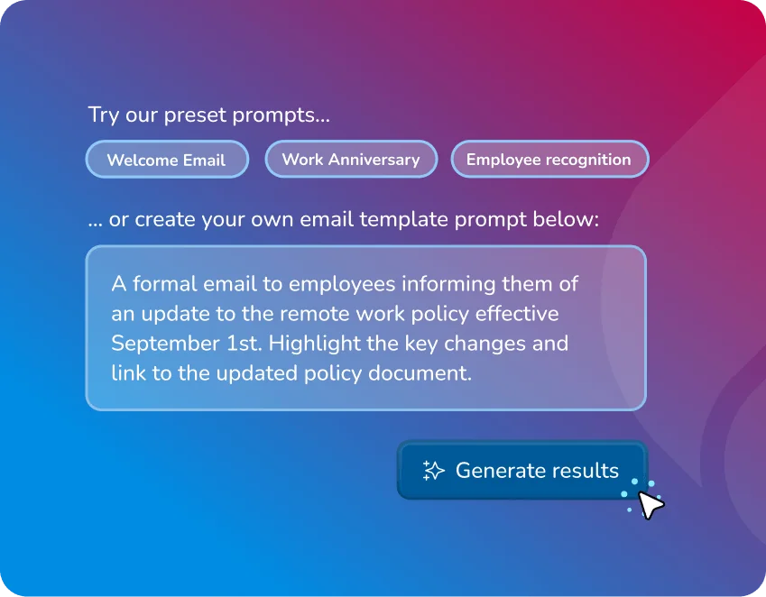 ai email builder
