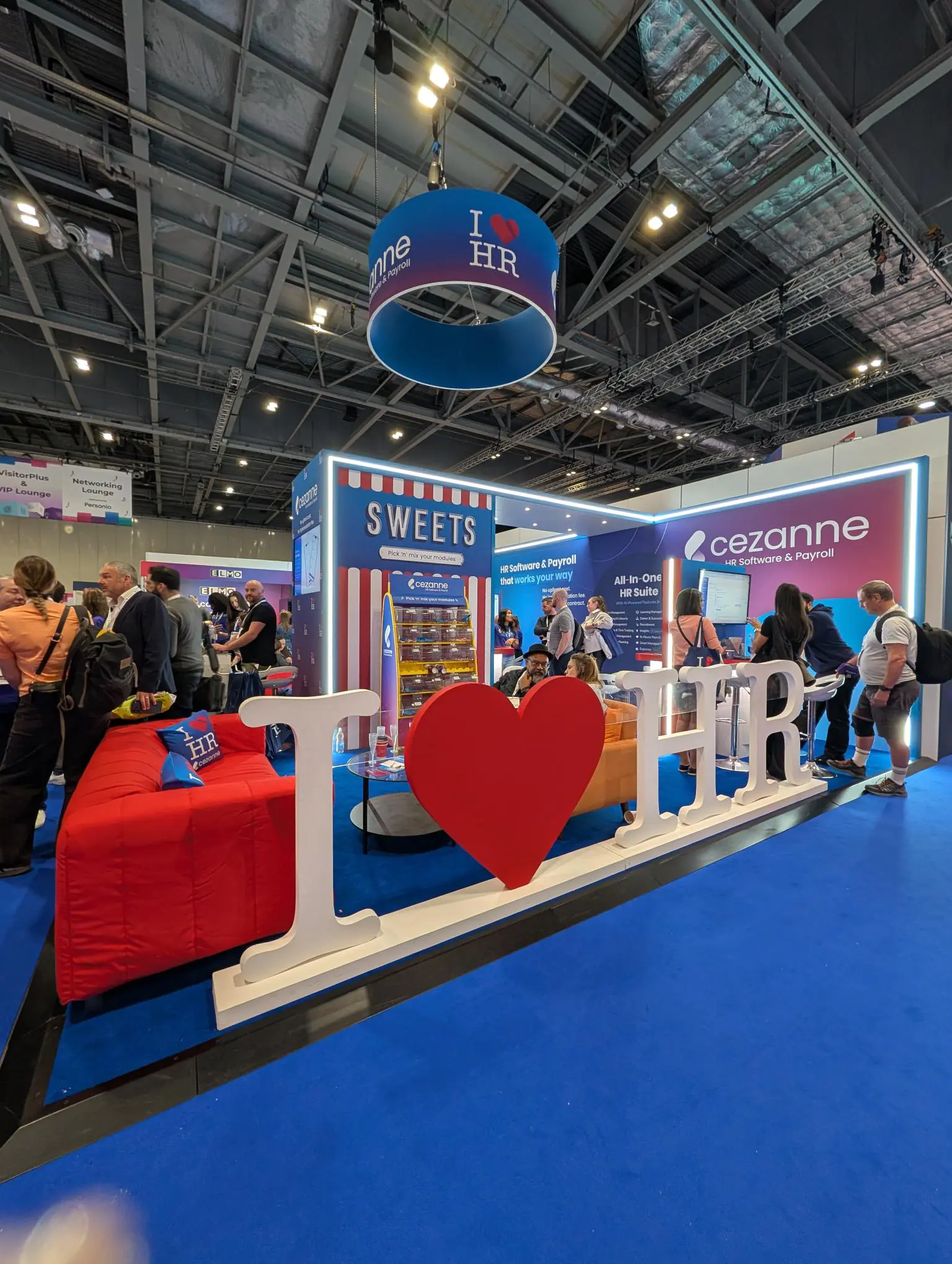 festival of work event stand